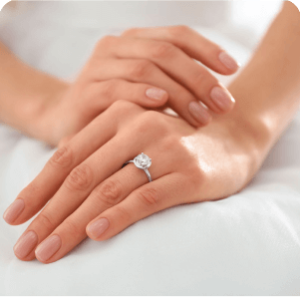 Yutika Hearts Gold Ring